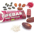 Load image into Gallery viewer, organic &amp; raw raspberry protein lifebar - 47g
