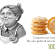 Load image into Gallery viewer, Organic hazelnut crisps, gluten-free &amp; lactose-free Nicole - 100g
